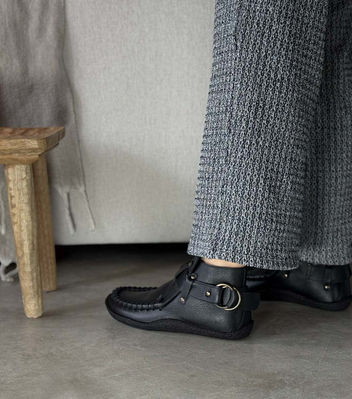 botines origins beams negro