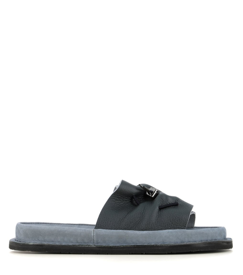 mules planos synergy f azul luna