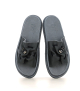 flat mules synergy f lunar blue