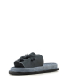 flat mules synergy f lunar blue