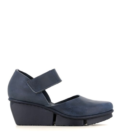 wedges hostess f navy blue