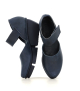 wedges hostess f navy blue