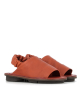 sandals nudge f brandy orange