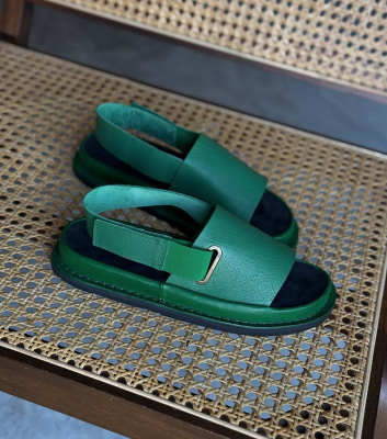 sandals safeguard f green