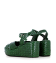sandales compensées ankara 10279 vert