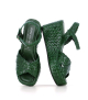 wedge sandals ankara 10279 green