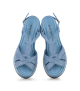 wedge sandals lille 11498 aqua blue