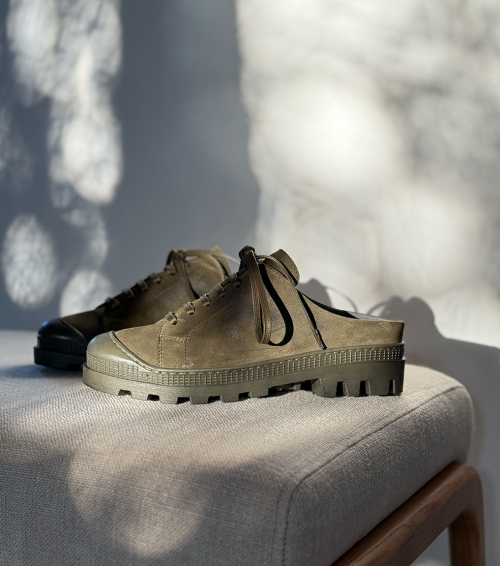 chaussures 7444 forest kaki