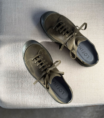 slip-on shoes 7444 forest khaki