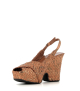 wedge sandals cali 11363 terra bronze