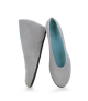 ballerines dacio gris brume