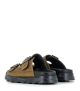 slip-on sandals 1e240 tannin olive beige