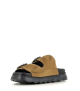 slip-on sandals 1e240 tannin olive beige
