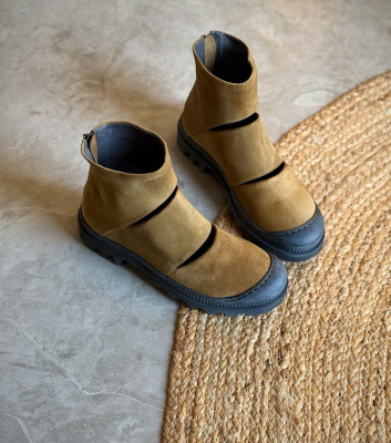 botines 7890 tannin beige...
