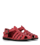 sandalias fisherman san 18 rosso rojo