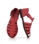 sandalias fisherman san 18 rosso rojo