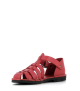 sandalias fisherman san 18 rosso rojo