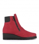 low boots nelly red