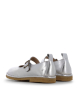 ballerines hand 81 silver argent
