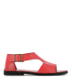 sandals san 201 rosso red