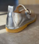 ballerines hand 81 silver argent