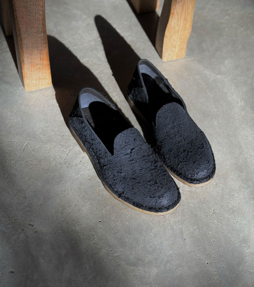 mocassins hand 16 jungle bleu