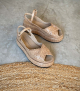 wedge sandals maika 11372 beige