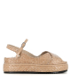 wedge sandals maika 11372 beige