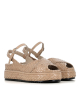 wedge sandals maika 11372 beige