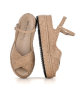 wedge sandals maika 11372 beige