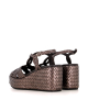 wedge sandals ankara 10280 expresso brown