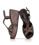 wedge sandals ankara 10280 expresso brown