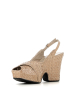 wedge sandals cali 11363 beige