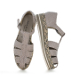 sandales fisherman milan 1988 beige fumo
