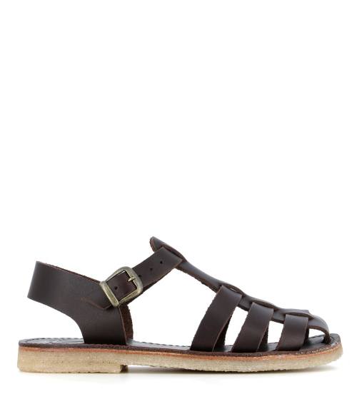 sandales fisherman ringkobing 1450 chocolat