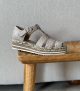 sandales fisherman milan 1988 beige fumo