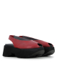 sandalias slingback 1842 rosso rojo