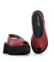 sandalias slingback 1842 rosso rojo