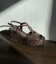 wedge sandals ankara 10280 expresso brown
