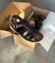 sandales fisherman ringkobing 1450 chocolat