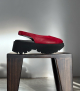 sandalias slingback 1842 rosso rojo