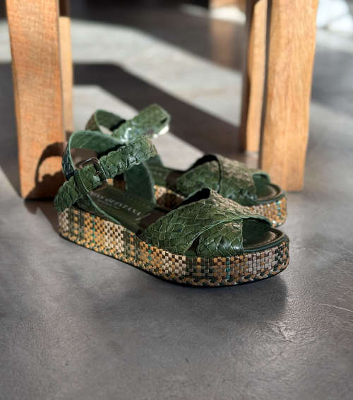 sandales forli 9807 musgo kaki