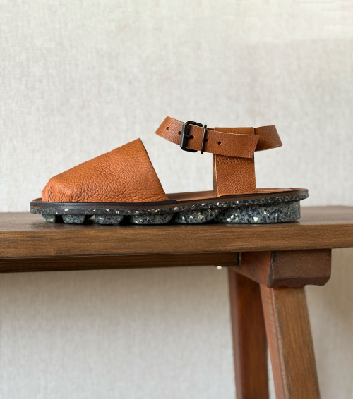 sandales value f cuoio camel