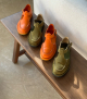 closed-toe sandals hand 1112 orange