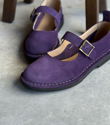 ballerines hand 81 violet