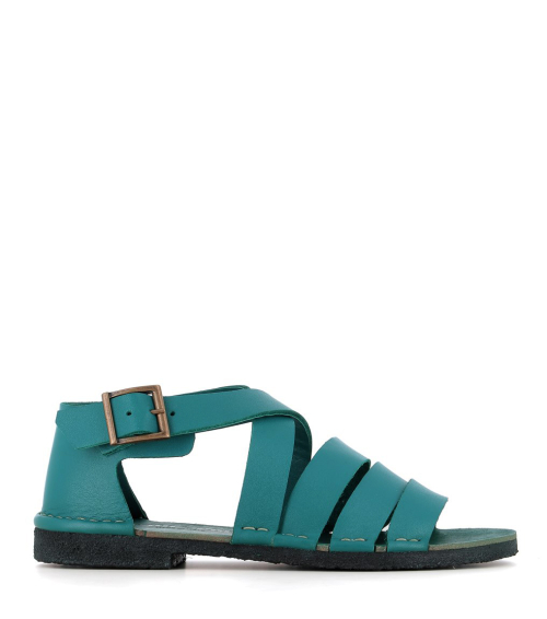 sandalias san 202 smeraldo turquesa