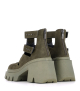 botines cuña 7382 forest caqui