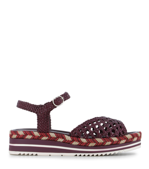 sandales milan 11544 prune