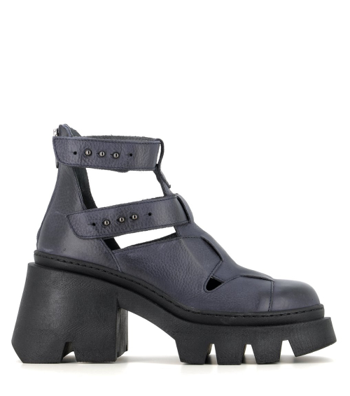 wedge ankle boots 7402 luna blue
