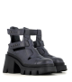 wedge ankle boots 7402 luna blue